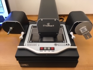 Digital microfilm scanner